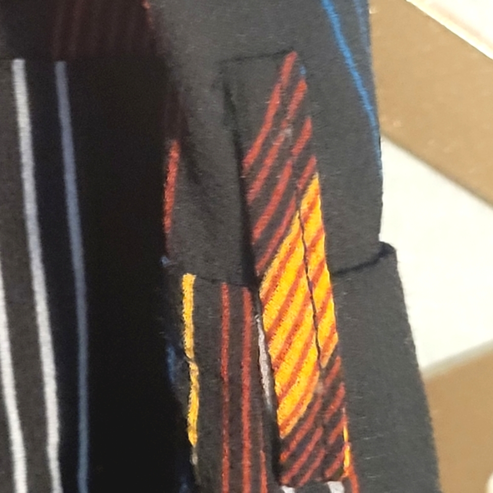 NWOT MONTEAU Stripe Jumpsuit With Pockets - Picture 8 of 13